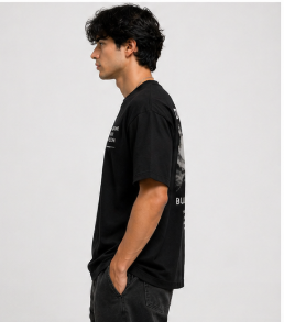 Men’s Oversized Graphic T-Shirt – Discipline Builds Freedom Premium Streetwear